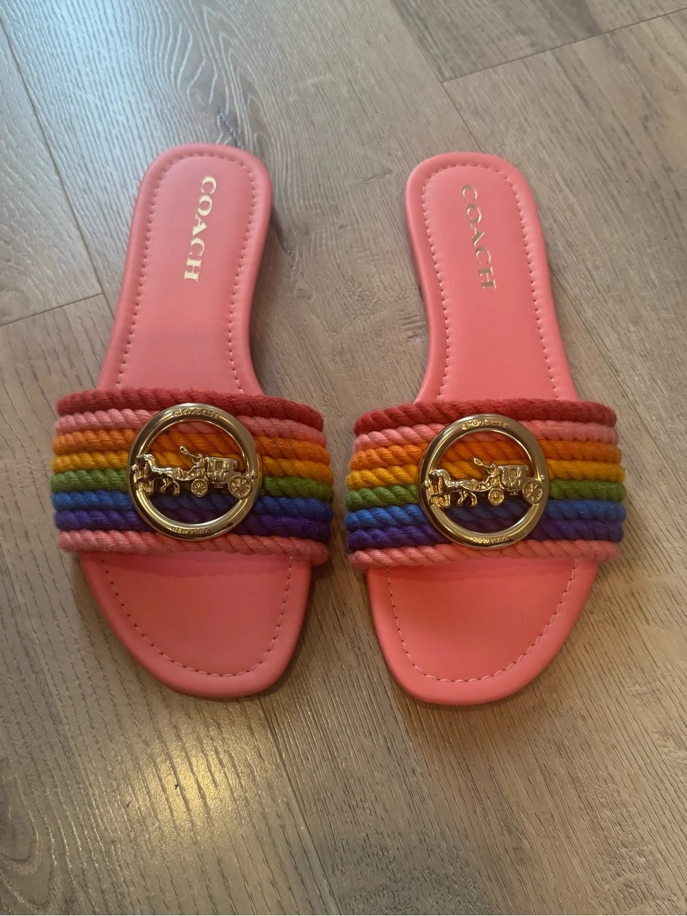 Coach “Jolie” Rope Slide Sandal - Picture 2 of 6